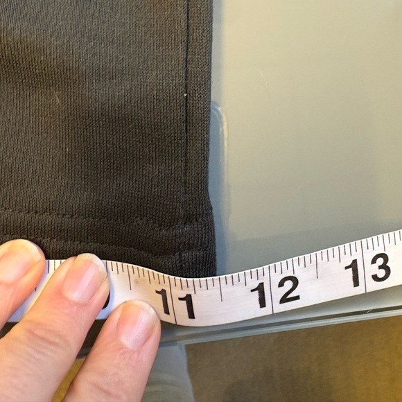 NWT MEL Women's mock-neck Black high leg wide leg Sweatsuit Set women's Large - Picture 10 of 15